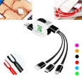 3-in-1 Retractable Phone Charging Cable
