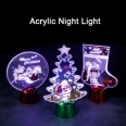 Acrylic Christmas LED Night Light