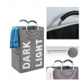 Customized Collapsible Large Laundry Basket With Handles
