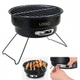 Round Camping Barbecue Charcoal Grill