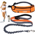Retractable Dog Leash With Adjustable Waist Belt