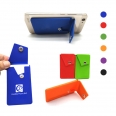 Silicone Phone Card Holder Stick-on Credit Card Wallet Phone Wallet