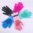 Rubber Scrubber Gloves For Household