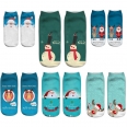 Custom Design 3D Printing Socks Christmas Socks