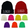 Pure Color Warm Knitted Hat