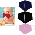 Personalized Designer Reusable Washable Zipper Mask