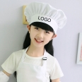 Children's Chef Hat Cute Baby Kitchen Work Caps