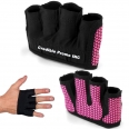 Custom Logo Non-slip Four Half Finger Gym Gloves