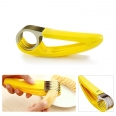 Banana Slicer Fruit and Vegetable Salad Peeler Cutter