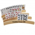 Curved Shape Wooden Playing Card Holders