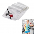 Microfiber Waffle Weave Golf Gym Towel With Pocket And Zipper