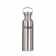 25 oz Single Walled Stainless Steel  Water Bottle with Handle