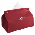 PU Leather Rectangular Tissue Box