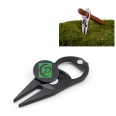 Multi-Functional Golf Divot Repair Tool With Bottle Opener