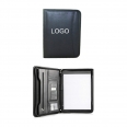 A4 PU Leather Loose-Leaf with Calculator Multifunctional Business Office Notebook