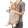 Legs Out Pet Carrier Backpack Travel Bag