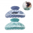 Fashion Acrylic Water Ripple Hair Claw Clips