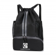 Waterproof Drawstring Backpack With Reflective Strip