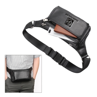 100% Real Leather Waist Pack Bag