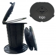 Retractable Emergency Portable Toilet for Kids Adults Capacity of 330 Lbs