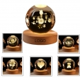 Glowing Crystal Ball 3D Inner Carved
