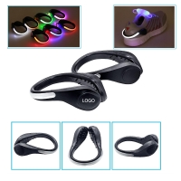 LED Flash Shoe Safety Clip Lights for Runners & Night Running Gear
