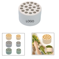 Reusable Spiral Stem Holder for Vases