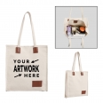 Classic Large-Capacity Canvas Tote Bag