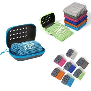 EVA Box-Packed Cold-Sensing Sports Towel