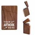 Exquisite Wooden Business Card Case