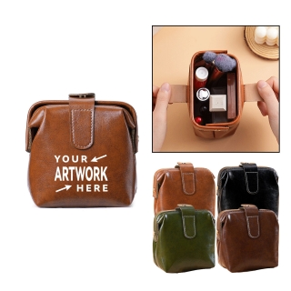 PU Leather Makeup Brush Storage Bag or Lipstick Storage Bag