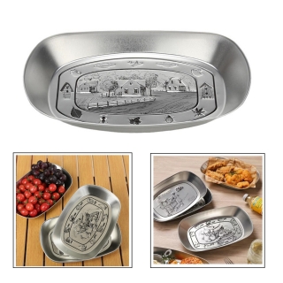 Fruit Snack Plate For Camping BBQ Outdoors