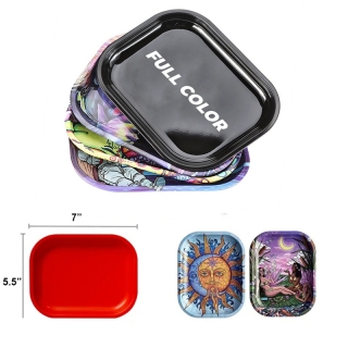 Metal Rolling Tray Smoke Buddy with Magnetic Spill Proof