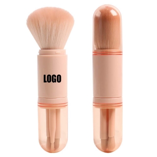 4-in-1 Mini Retractable Cute Makeup Brushes
